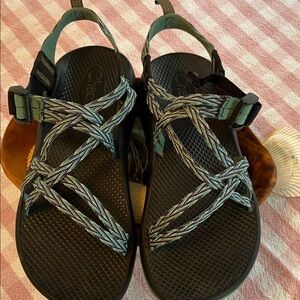Chaco Women's Sandals - Black and Teal